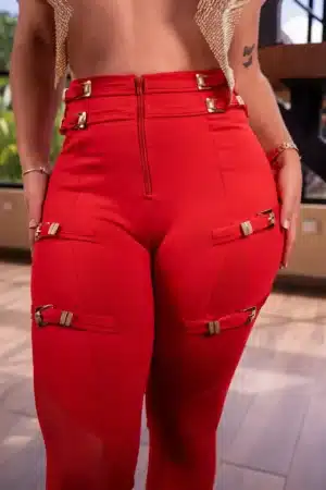 Leggins Luxury 8 hebillas